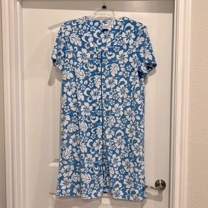 Terry cloth, zipper front robe/cover up